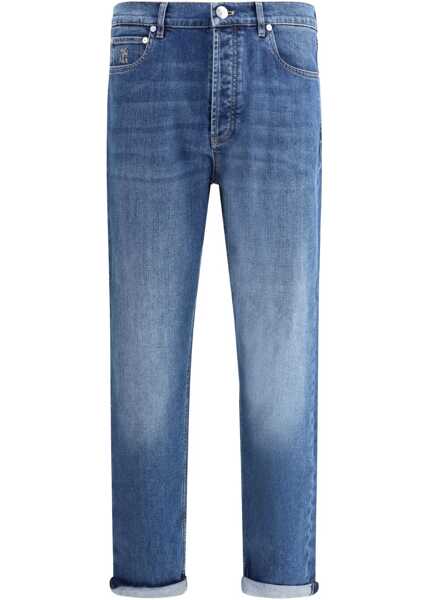 Blugi Brunello Cucinelli Jeans DENIM MEDIO Barbati (BM 18025006) 1