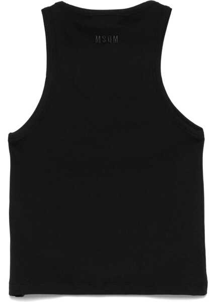 Bluze MSGM Cotton Tops. BLACK Femei (BM 18025111) 2