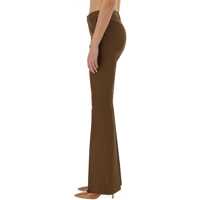 Pantaloni casual PT TORINO Dama - Pantaloni casual PT TORINO Pants Elsa BROWN Femei (BM 18025177) - B-mall.ro