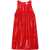 MSGM Sequined Dress RED