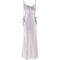 Rochii casual Satin Maxi Dress Femei