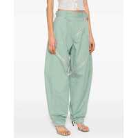 Pantaloni casual THE ATTICO Dama - Pantaloni casual THE ATTICO Cotton Pants SAGE GREEN Femei (BM 18025279) - B-mall.ro