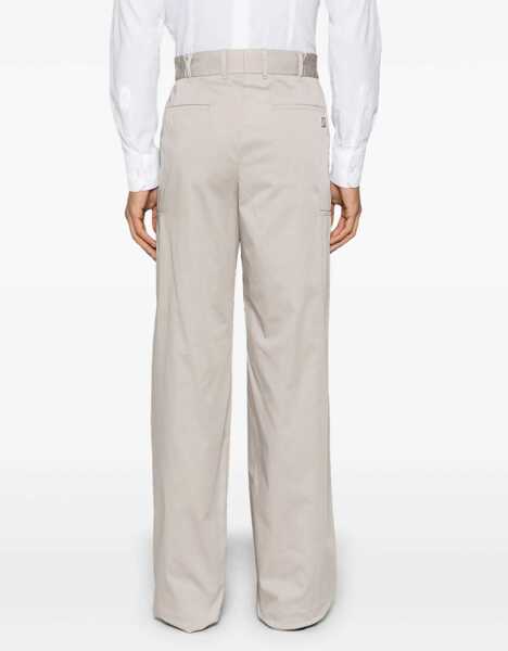 Pantaloni casual Fendi Straight Cargo Trousers BEIGE Barbati (BM 18025339) 4