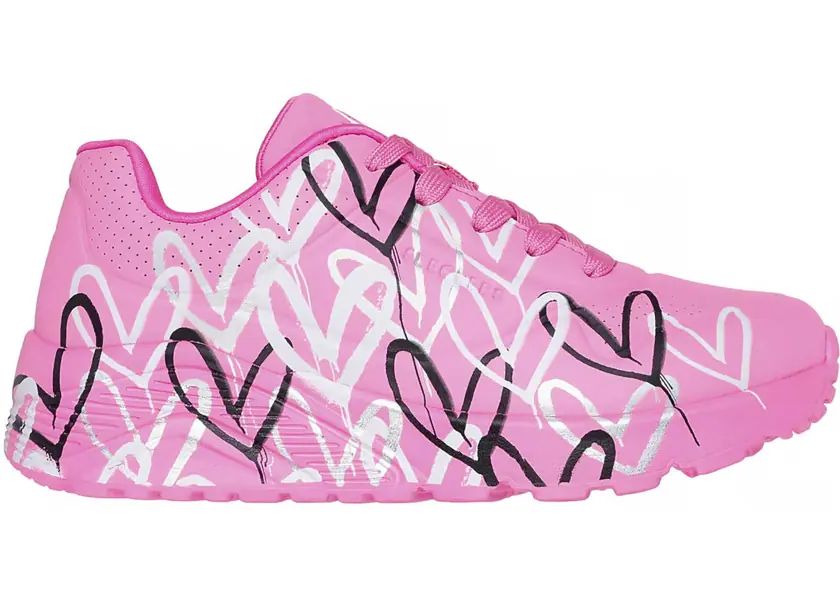 Sneakers SKECHERS x JGoldcrown Uno Lite - Metallic Love Hot Pink/Multi Pink Fete (BM 18025396) 2