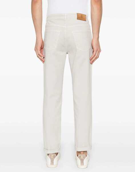 Blugi Brunello Cucinelli Jeans with turn-up hem JUTA Barbati (BM 18025447) 4