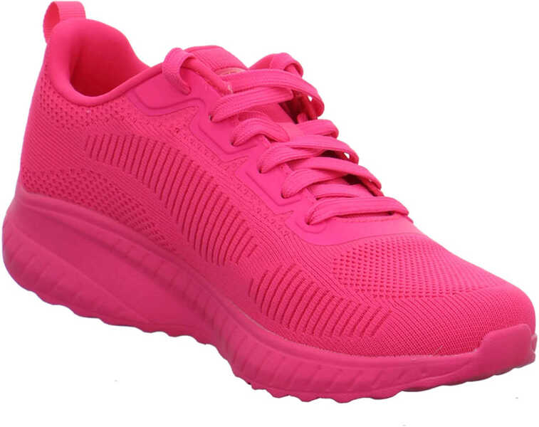Sneakers SKECHERS Bobs Squad Chaos-Cool Rythms Neon Coral Pink/Red Femei (BM 18025777) 1