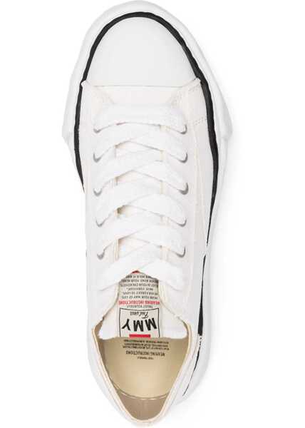 Sneakers MAISON MIHARA YASUHIRO Peterson Sneakers WHITE Femei (BM 18025795) 4