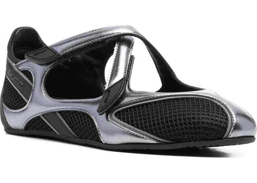 Balerini THE ATTICO Ballerina Flat Floor 1 BLACK Femei (BM 18025882) 2