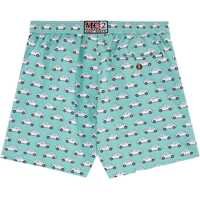 Bermude pentru Barbati - Bermude Mc2 Saint Barth Boxer Swimsuit GREEN Barbati (BM 18025891) - B-mall.ro