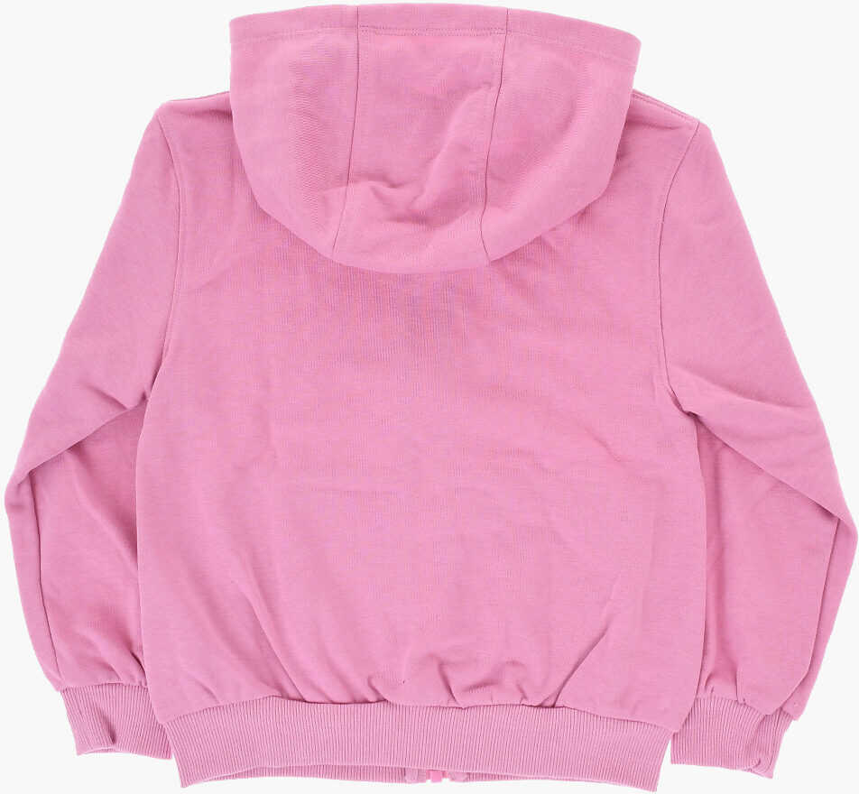 Pantaloni de trening Nike Solid Color Joggers And Full Zip Sweatshirt Set With Contras Pink Baieti (BM 18025963) 4