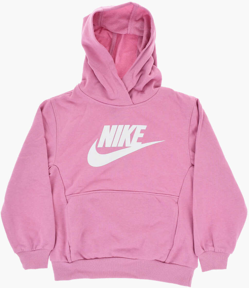 Bluze de trening Nike Solid Color Hoodie And Joggers Set With Printed Logo Pink Baieti (BM 18025993) 2