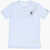 Converse All Star Chuck Taylor Crew-Neck T-Shirt With Maxi Print Back Light Blue
