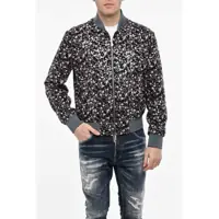Bomber jacket Sequined Lightweight Bomber With Zip Closure Barbati