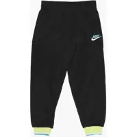 Pantaloni de trening pentru Baieti - Pantaloni de trening Nike Fleeced Futura Propus Sweatshirt And Joggers Set With Contra Black Baieti (BM 18026203) - B-mall.ro