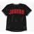 Nike Air Jordan Perforated 23 Crew-Neck T-Shirt With 2-Buttons Black