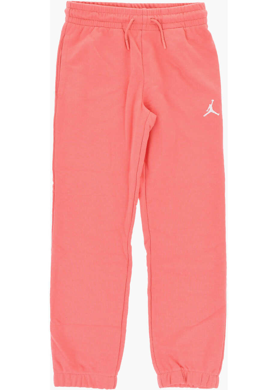 Pantaloni de trening Nike Air Jordan Solid Color Brooklyn Joggers With Drawstring Wais Pink Baieti (BM 18026221) 1