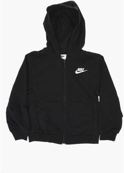 Pantaloni de trening Nike Solid Color Cotton Blend Club Joggers And Sweatshirt Set Black Baieti (BM 18026224) 2