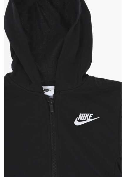 Pantaloni de trening Nike Solid Color Cotton Blend Club Joggers And Sweatshirt Set Black Baieti (BM 18026224) 3