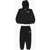 Nike Solid Color Cotton Blend Club Joggers And Sweatshirt Set Black