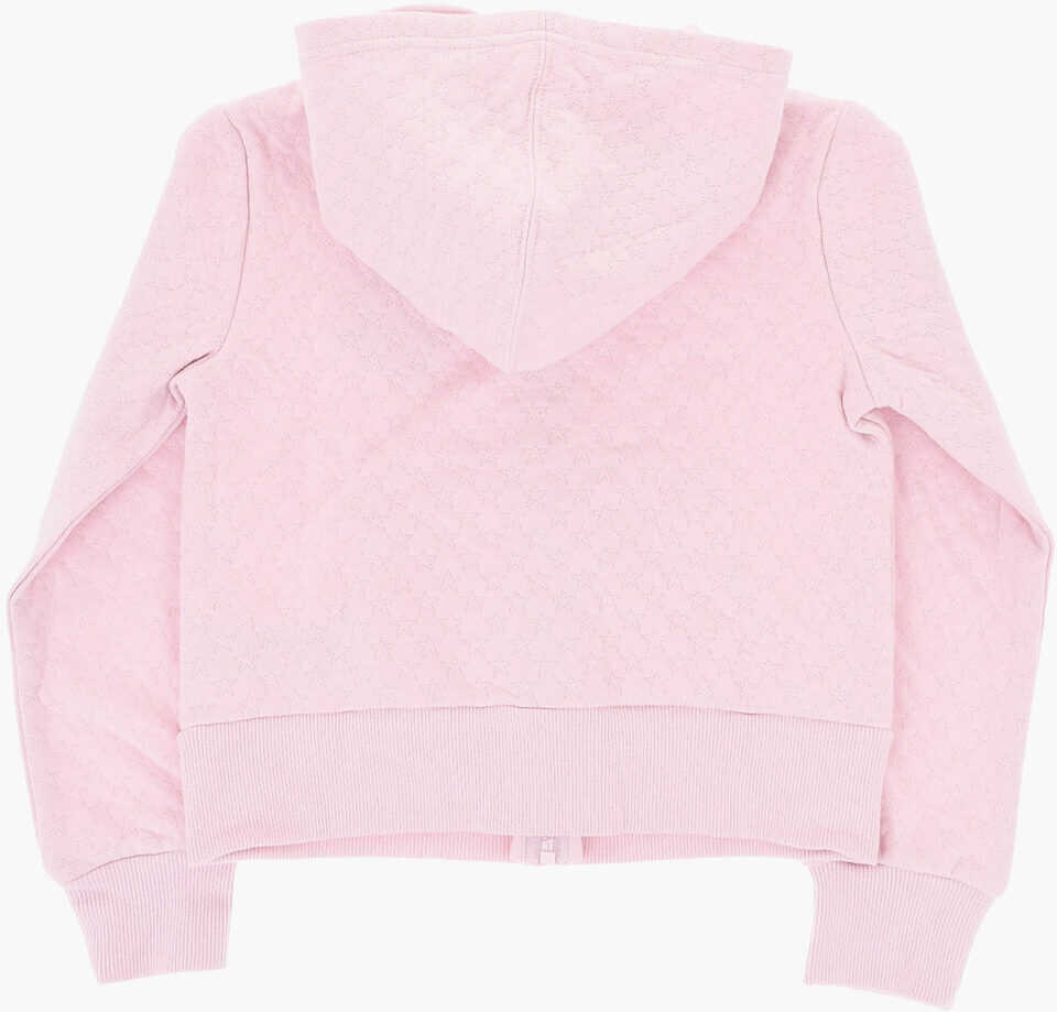 Hanorace Converse All Star Chuck Taylor Solid Color Pointelle Sweatshirt With Pink Baieti (BM 18026230) 3
