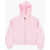 Converse All Star Chuck Taylor Solid Color Pointelle Sweatshirt With Pink