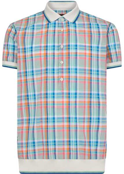 Camasi casual DSQUARED2 Checked Shirt With Knitted Details Multicolor Barbati (BM 18026278) 1