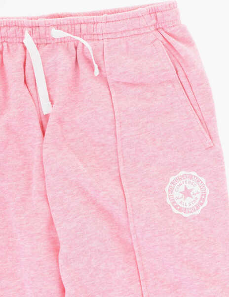 Pantaloni de trening Converse All Star Chuck Taylor High-Waisted Joggers With 2 Pockets Pink Baieti (BM 18026290) 2