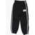 Converse Solid Color Retro Remix Joggers With Contrasting Side Bands Black