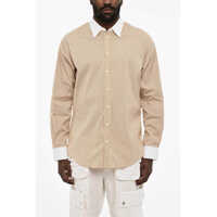 Camasi casual Check Cotton Casual Shirt Barbati