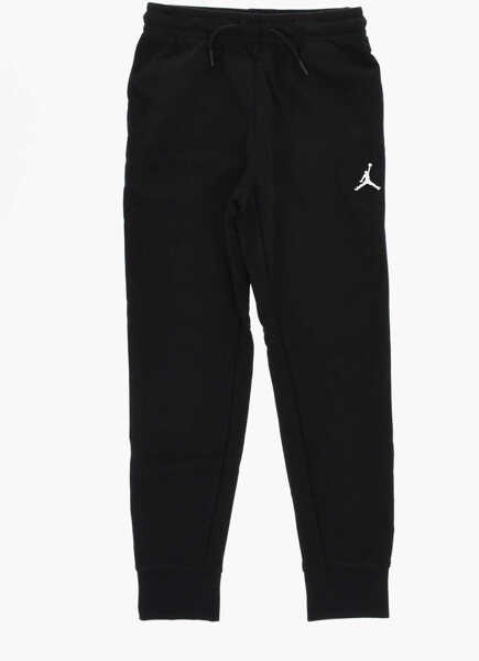 Pantaloni de trening Nike Air Jordan Solid Color Brooklyn Joggers With Drawstring Wais Black Baieti (BM 18026554) 1