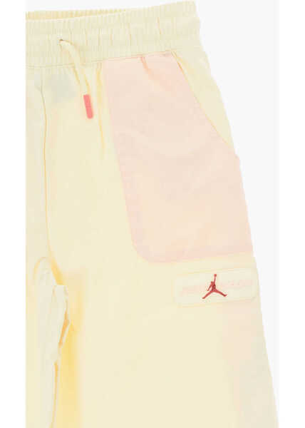 Pantaloni casual Nike Air Jordan Casual Crafted Utility Pants With Patch Pockets Yellow Baieti (BM 18026581) 2