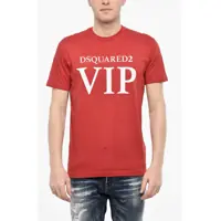 Tricouri Cotton Crew-Neck T-Shirt With Frontal Print Barbati