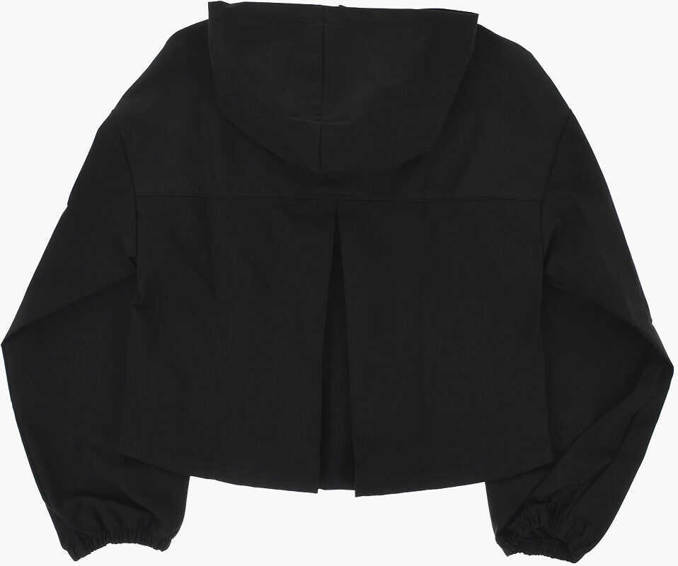 Jachete Nike Air Jordan Solid Color Lightweight Jacket With Hood Black Baieti (BM 18026590) 3