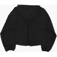 Jachete pentru Baieti - Jachete Nike Air Jordan Solid Color Lightweight Jacket With Hood Black Baieti (BM 18026590) - B-mall.ro