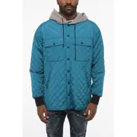 Jachete Quilted Jacket With Snap Buttons Barbati