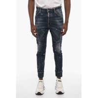 Blugi drepti Regular-Fit Acid-Wash Jeans Barbati