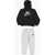 Nike Cotton Blend Joggers And Outside Hoodie Set Black