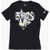Nike 3 Brand Cotton Fired Up Crew-Neck T-Shirt With Frontal Graff Black