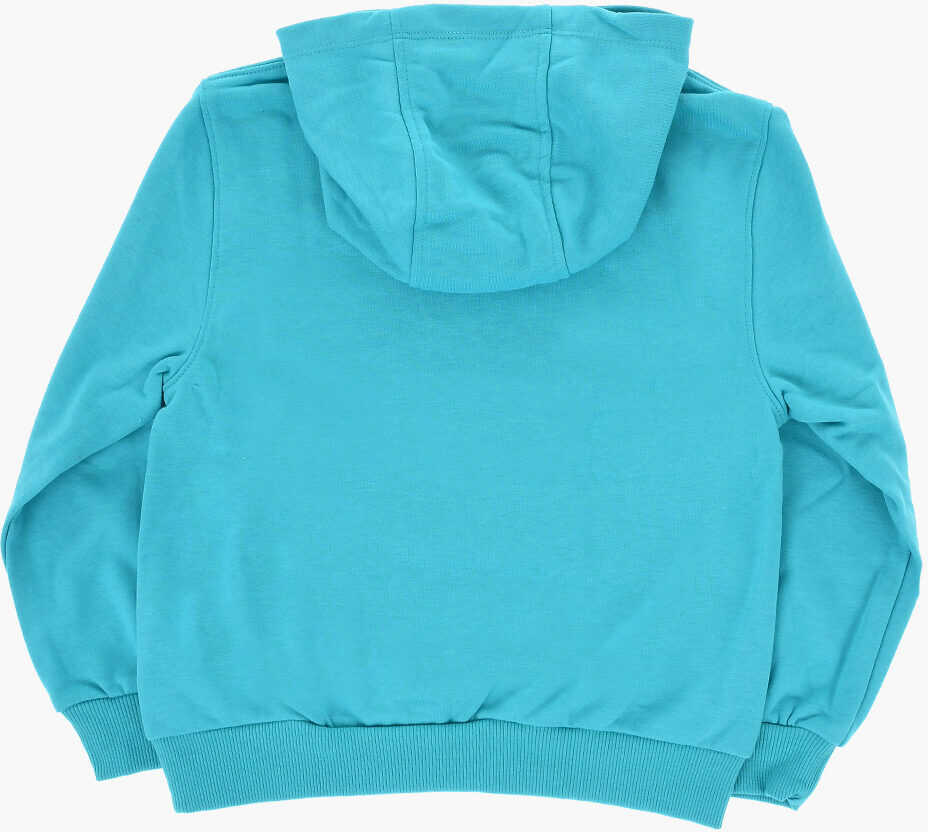 Bluze de trening Nike Two-Tone Brushed Cotton Blend Hoodie And Joggers Set Blue Baieti (BM 18026731) 4