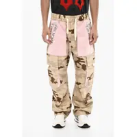 Pantaloni casual Camouflage Cargo Pants With Jewels Maxi Pockets Barbati