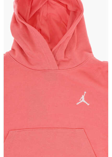 Bluze de trening Nike Air Jordan Brushed Cotton Hoodie With Embroidered Logo Pink Baieti (BM 18026737) 2