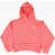 Nike Air Jordan Brushed Cotton Hoodie With Embroidered Logo Pink