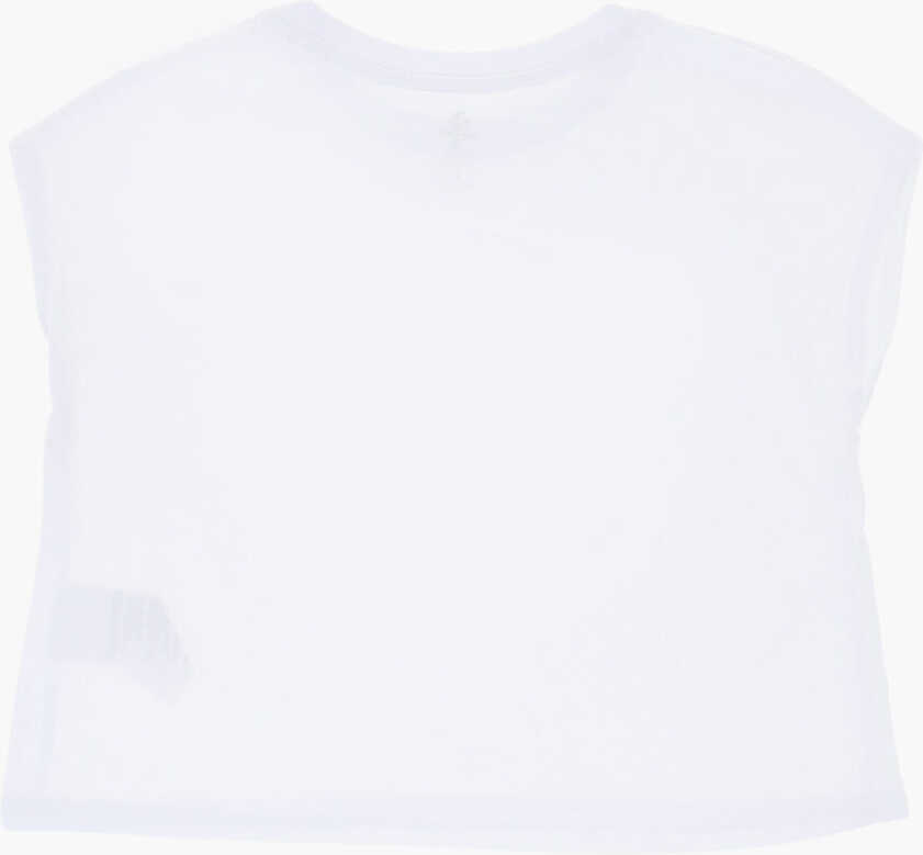 Tricouri Converse All Star Chuck Taylor Crew-Neck T-Shirt And Shorts Set With White Baieti (BM 18026761) 4