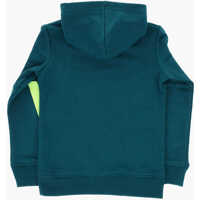 Bluze de trening pentru Baieti - Bluze de trening Nike Brushed Cotton Blend Hoodie And Joggers Set With Printed Log Green Baieti (BM 18026773) - B-mall.ro