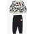 Converse All Star Chuck Taylor Brushed Cotton Blend Joggers And Crew- Black