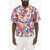 DSQUARED2 Short Sleeve Tricolor Printed Shirt Multicolor