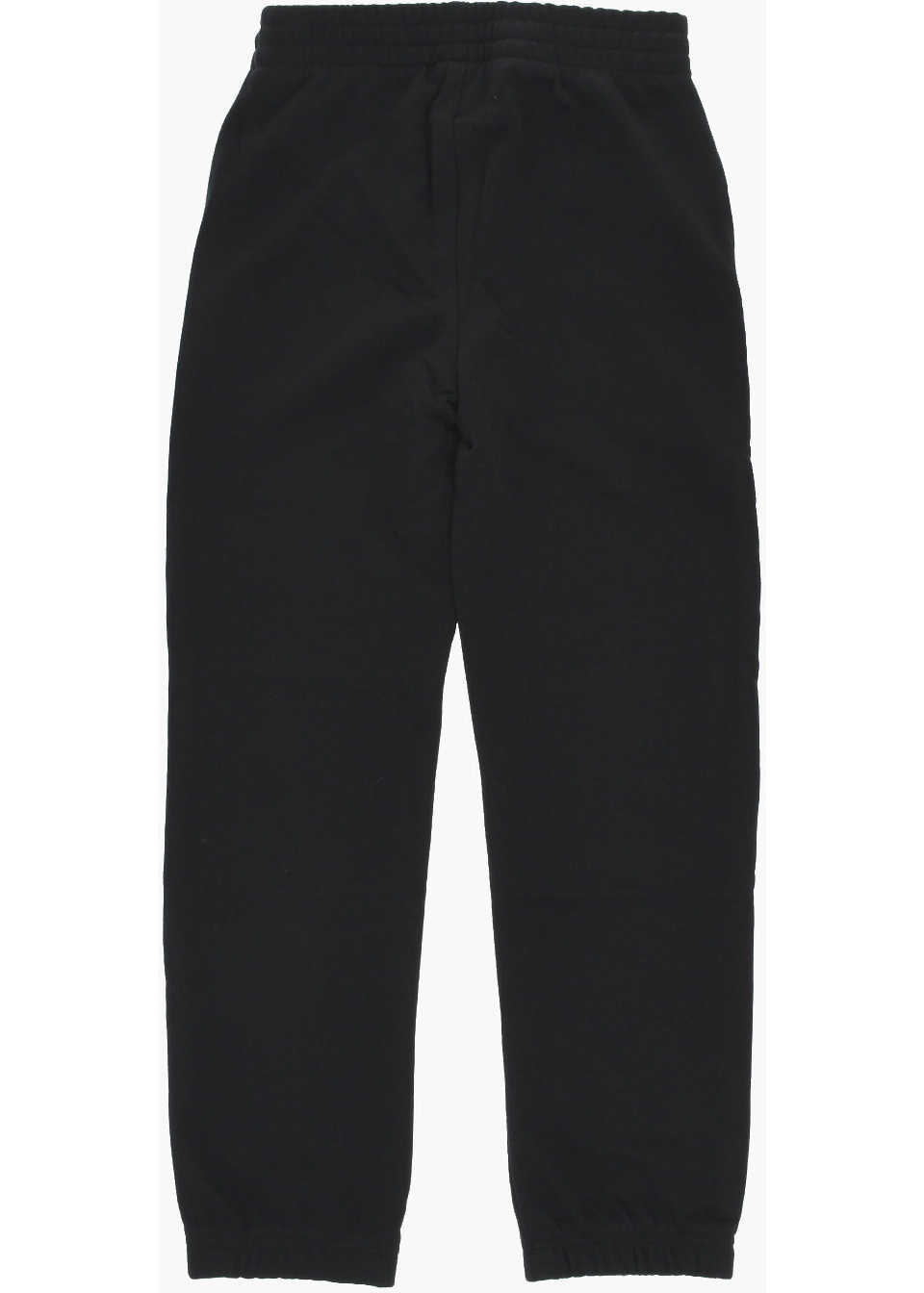 Pantaloni de trening Nike 3 Brand Solid Color Joggers With Contrasting Logo Black Baieti (BM 18027127) 3