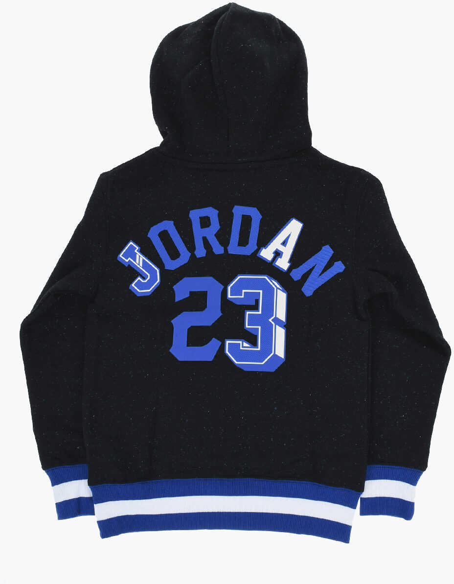Bluze de trening Nike Air Jordan Fleeced-Cotton Blend Court Of Legends Hoodie With Black Baieti (BM 18027133) 3