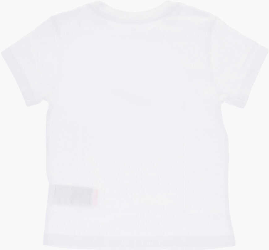 Tricouri Nike Air Cotton Blend Crew-Neck T-Shirt With Frontal Logo White Baieti (BM 18027139) 3