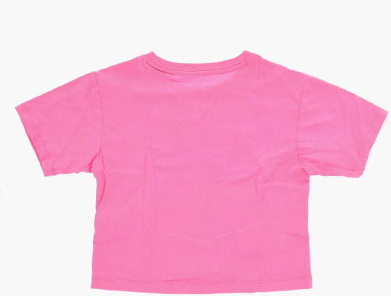 Tricouri Nike Floral Motif Shorts And Crew-Neck T-Shirt Set Pink Baieti (BM 18027151) 4